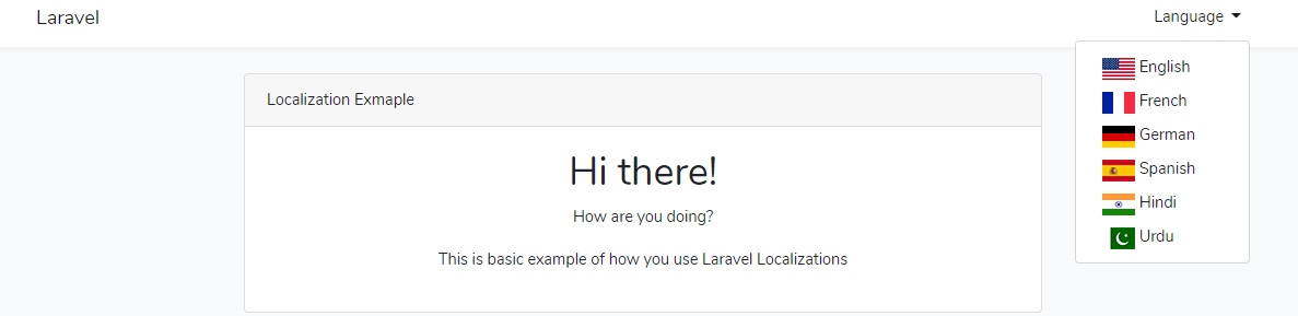 Laravel 本地化