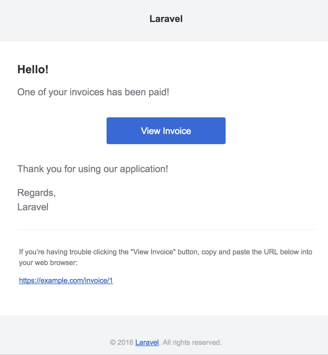 Laravel 邮件通知