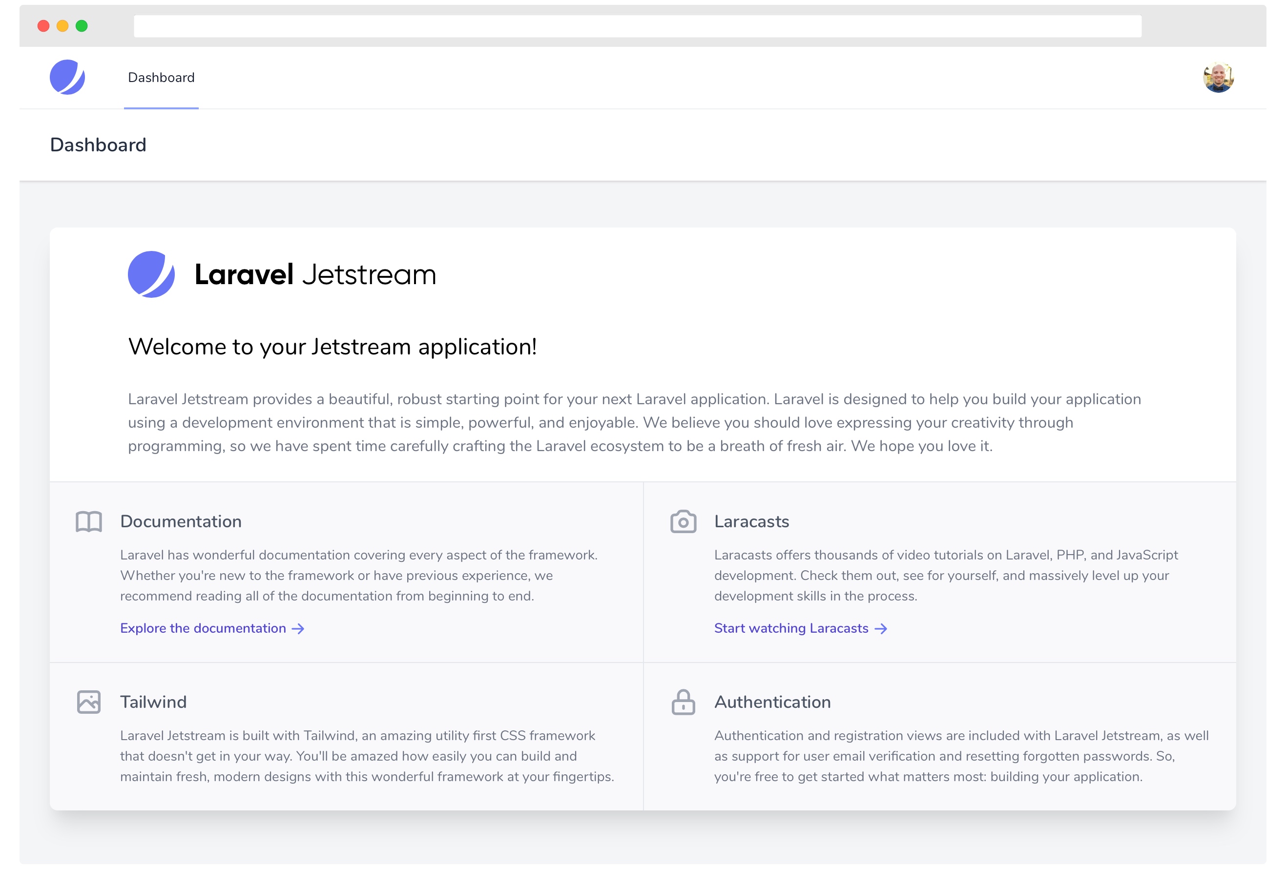 Laravel Jetstream