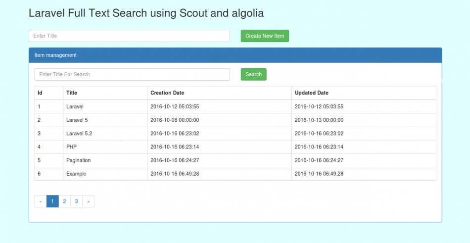 laravel-scout 全文搜索