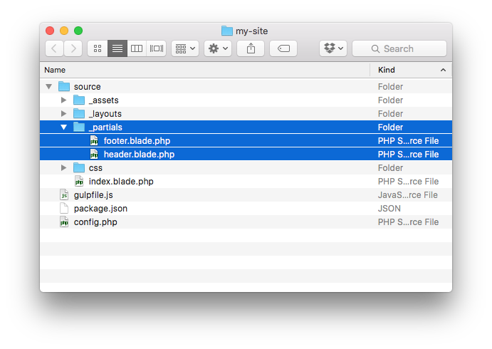 partials-directory