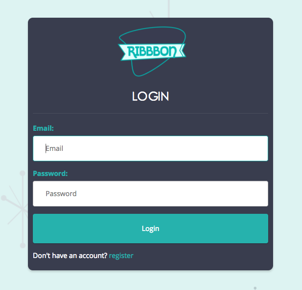 ribbbon-login